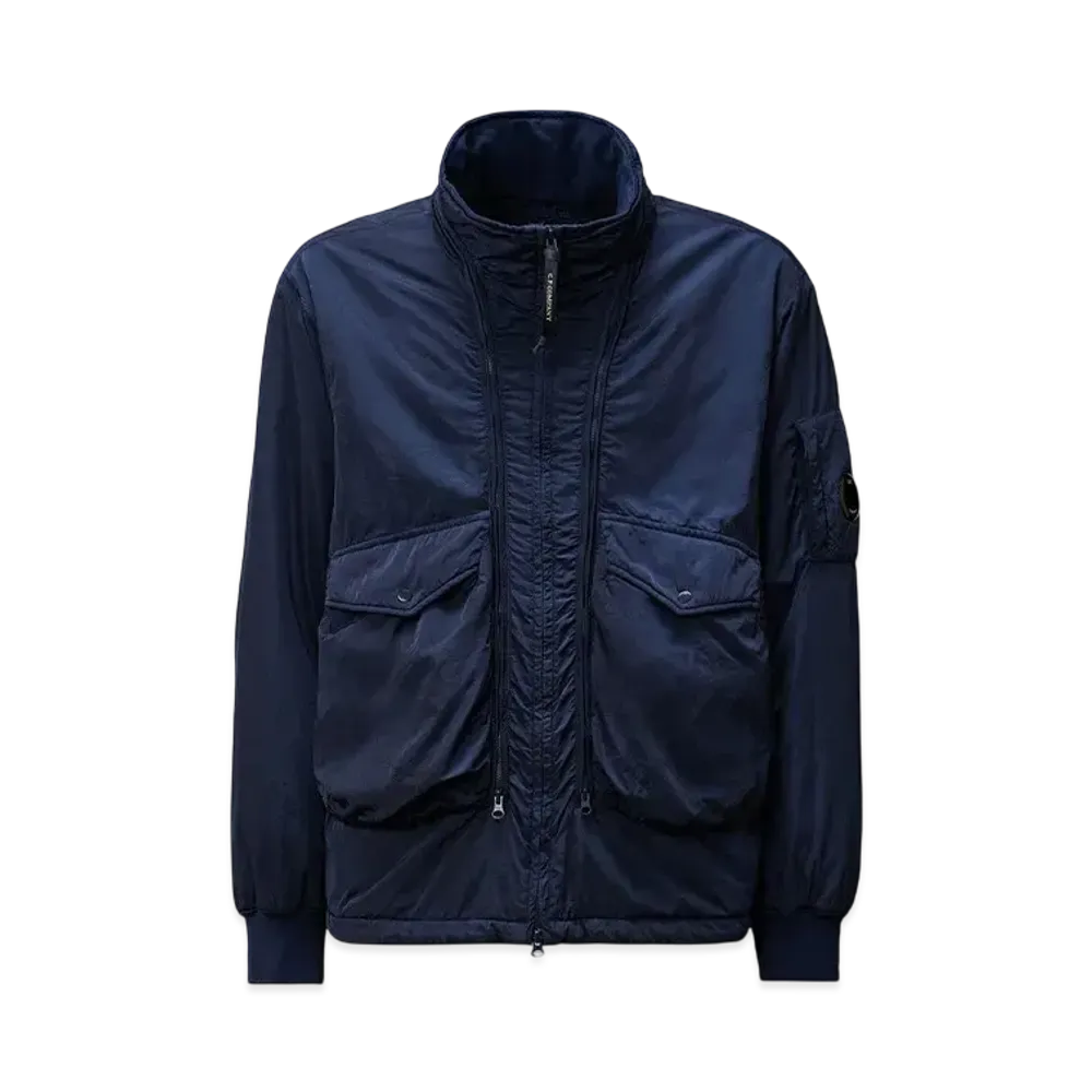 C.P Company Chrome-R Body Zippers Padded Jacket "Estate Blue"