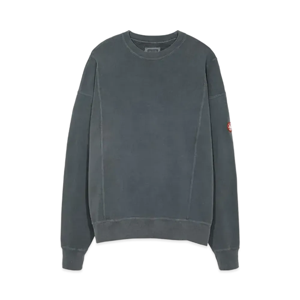Cav Empt (C.E) OVERDYE CUT LINE CREW NECK "Grey"