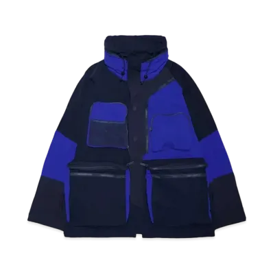 White Mountaineering MULTI POCKETS MOUNTAIN PARKA "NAVY"