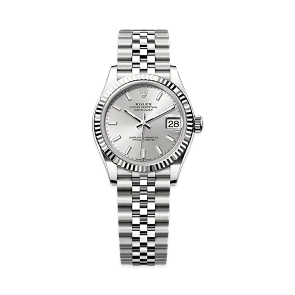 ROLEX Datejust 31mm Oystersteel & White Gold 278274 "Silver"