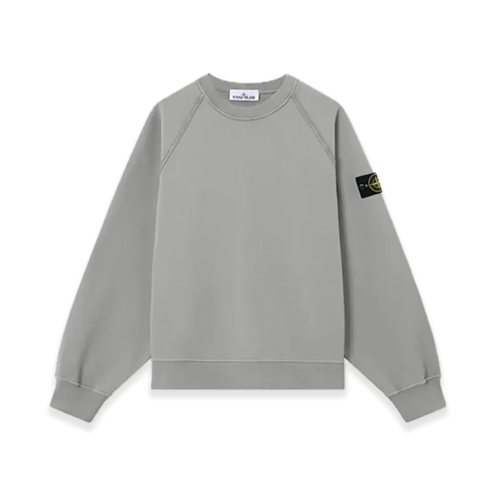 Stone Island 6100022 Brushed Organic Cotton Fleece "Cement"