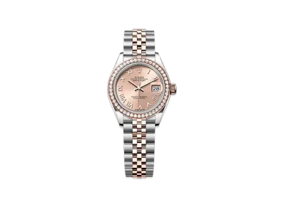 ROLEX Lady-Datejust 28mm Oystersteel & Everose Gold Diamond 279381RBR "Rose-colour"