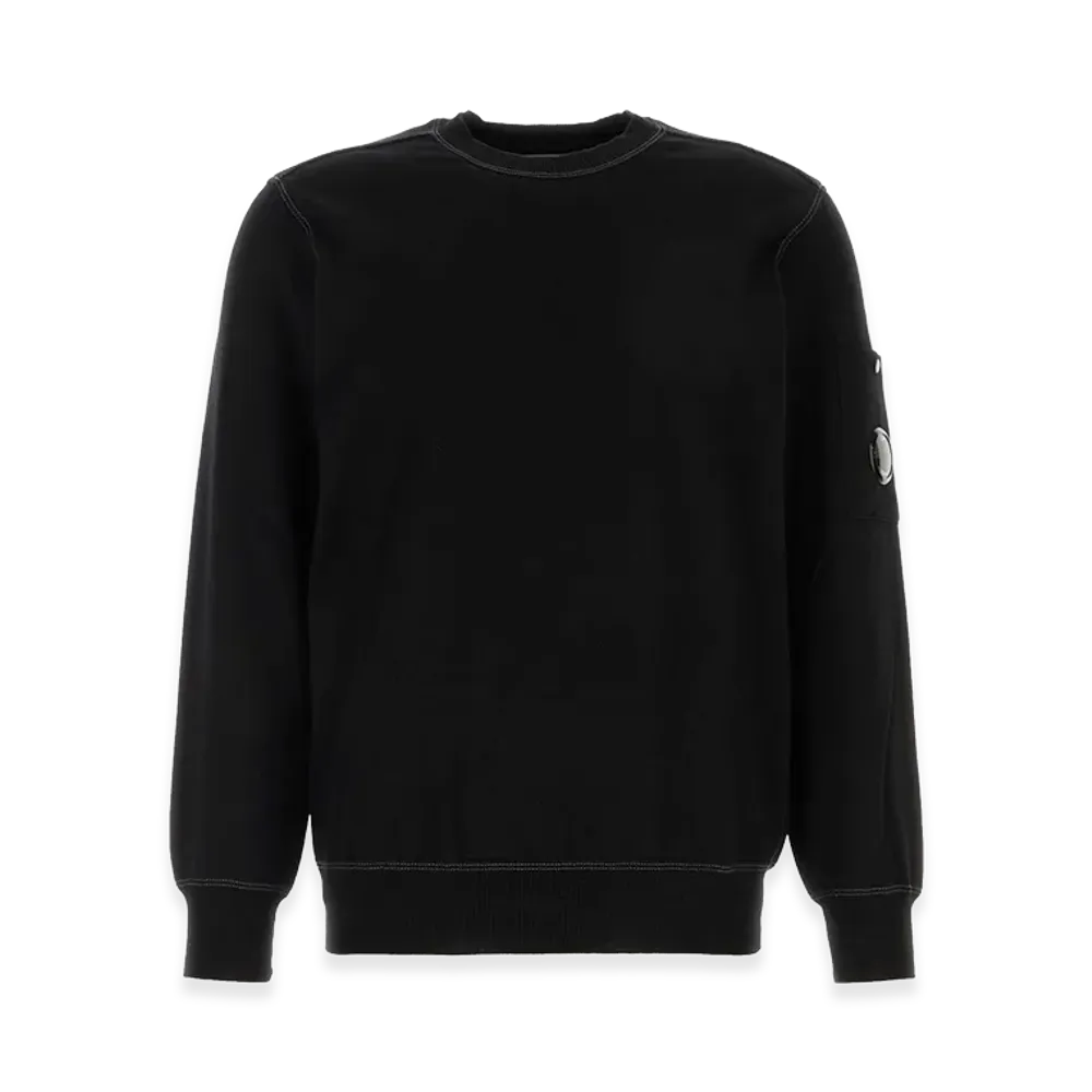 C.P. Company Cotton Sweater "Black"
