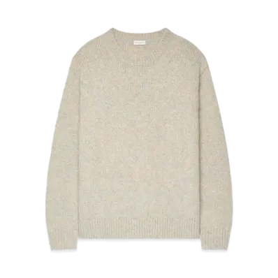 DRIES VAN NOTEN Alpaca Wool Sweater "Light Blue"