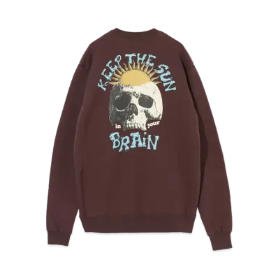 UNDERCOVER Cotton Sweat Pullover "Brown"