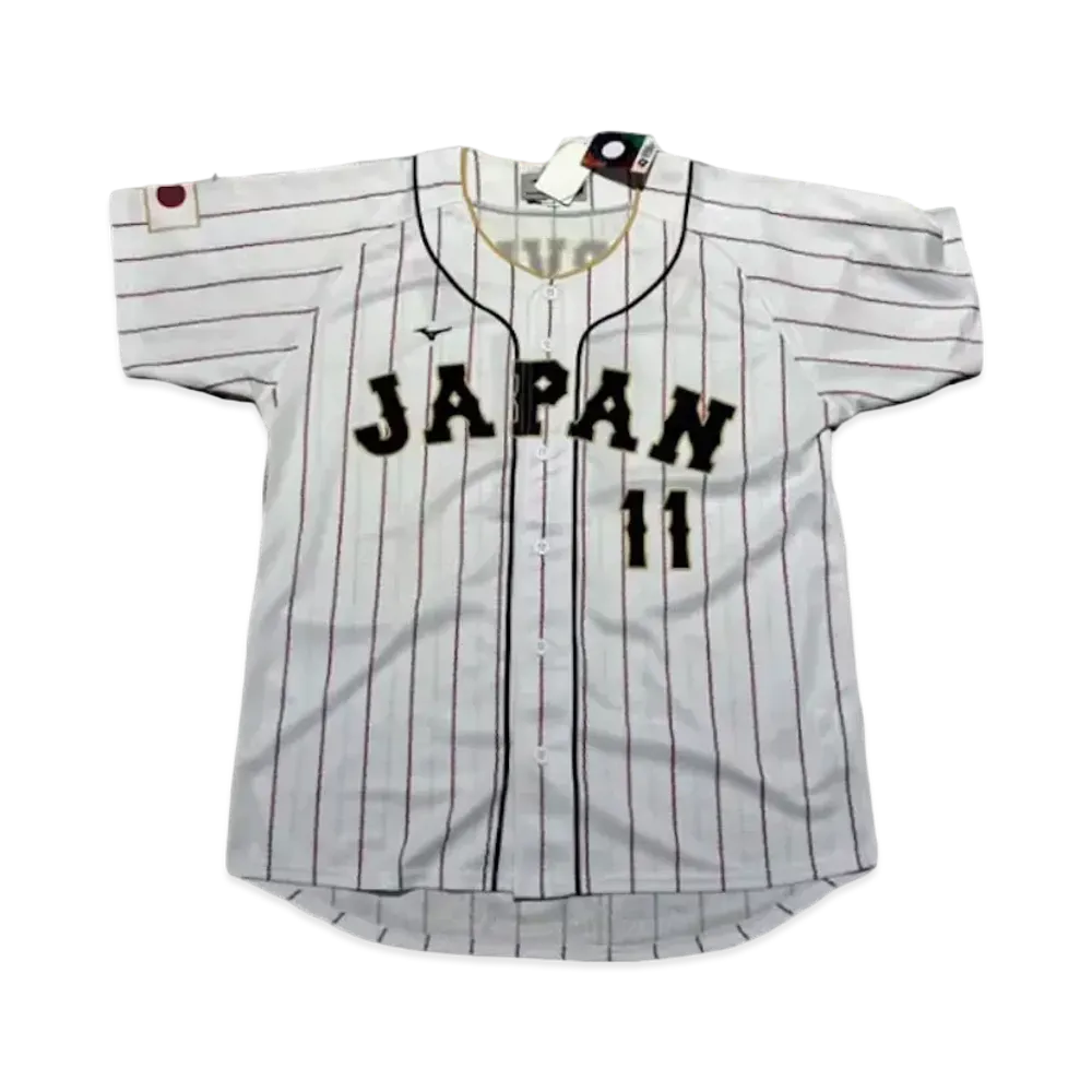MIZUNO 2023WBC Yu Darvish 11 Replica Uniform (Home) "White"