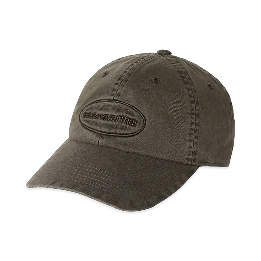 thisisneverthat Overdyed E/T-Logo Cap "Charcoal"