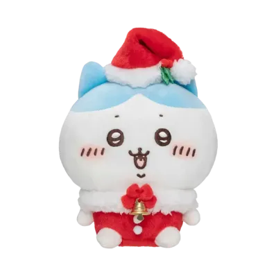 Gray Parka Service -Chikawa- It's Chikawa Santa! Stuffed animal S (Hachiware)