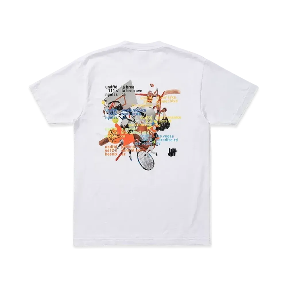 UNDEFEATED SUPER SHOP S/S TEE - 80329 "White"