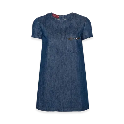 GUCCI Women's Dresses "Blue"