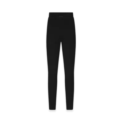 FEAR OF GOD ESSENTIALS Women's Waffle Leggings "Vintage Black"