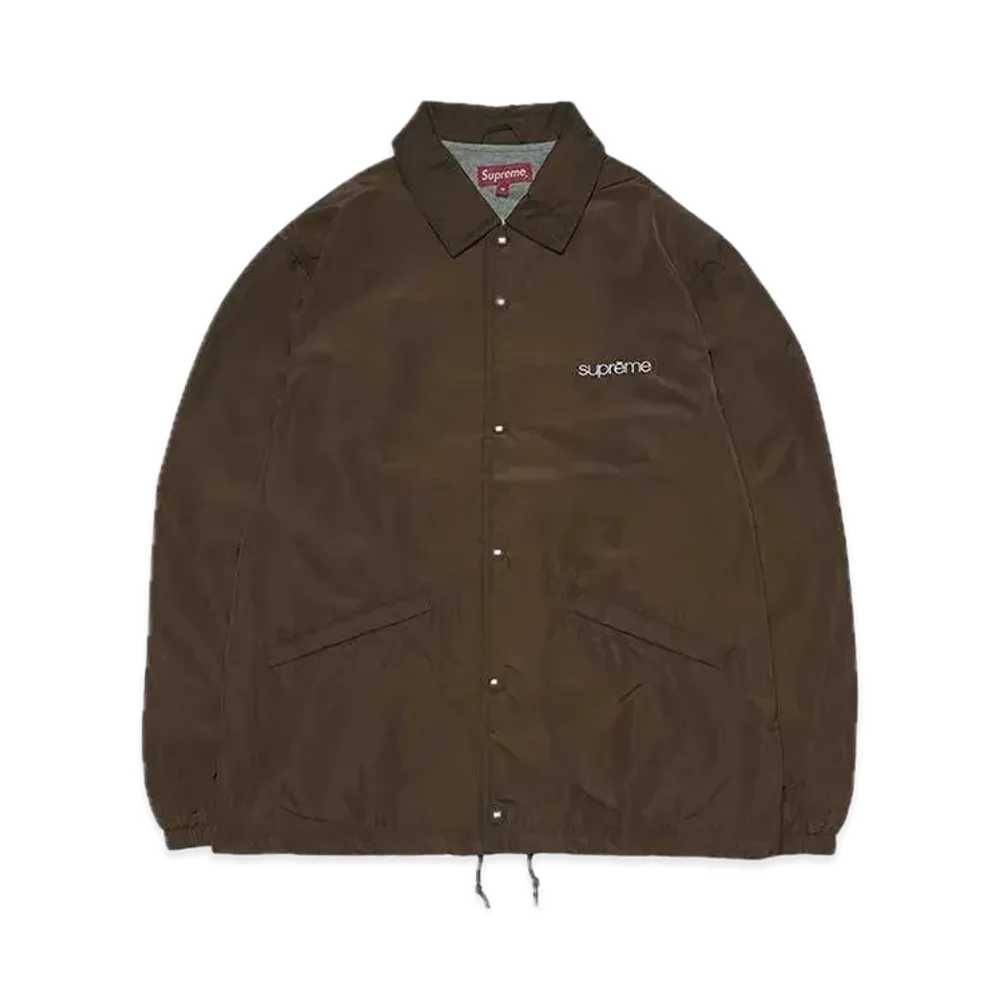 Supreme Five Boroughs Coaches Jacket "Brown"