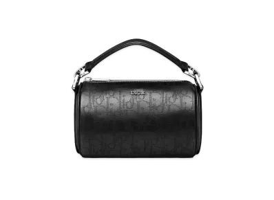 Dior Roller Mini Messenger Bag Dior Oblique Galaxy Leather "Black"