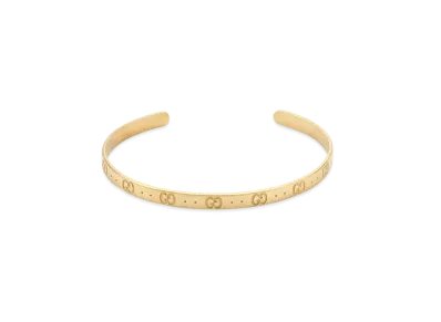 GUCCI Gucci Icon Yellow Gold Bracelet "Gold"