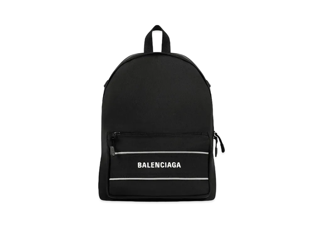 バレンシアガ スポーツ クロスボディバックパック "ブラック" 6381062HFOX1090