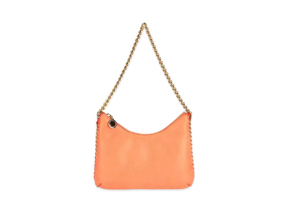 STELLA McCARTNEY Farabela Zip Mini Shoulder Bag "Bright Orange"