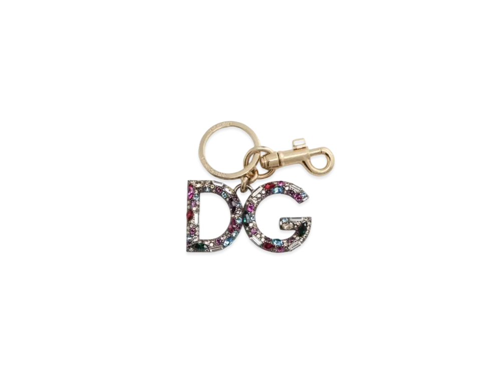 Dolce&Gabbana Key Holder Multi-Color DG "Multicolor"