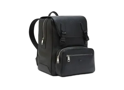 Dolce&Gabbana Palermo Backpack Hanmard Calfskin Logo Plate "Black"