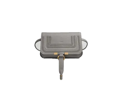 Chloe Marcie Belt Bag In Small Grain Calfskin "Grey"