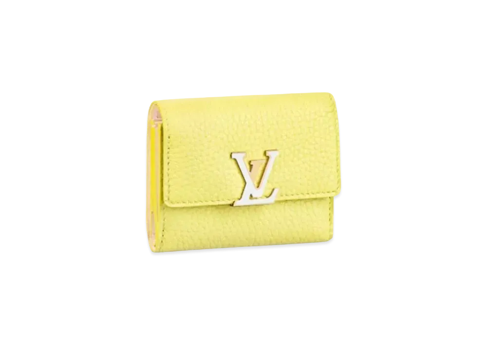 Louis Vuitton Capucines XS Wallet Taurillon "Cream"