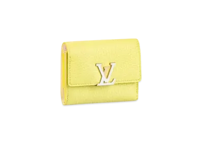 Louis Vuitton Capucines XS Wallet Taurillon "Cream"