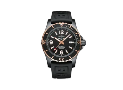 BREITLING SUPEROCEAN AUTOMATIC 46 BLACK STEEL "Black"