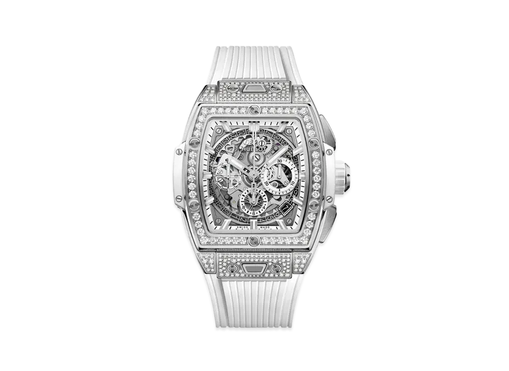 HUBLOT Spirit of Big Bang Titanium White Pave 42mm