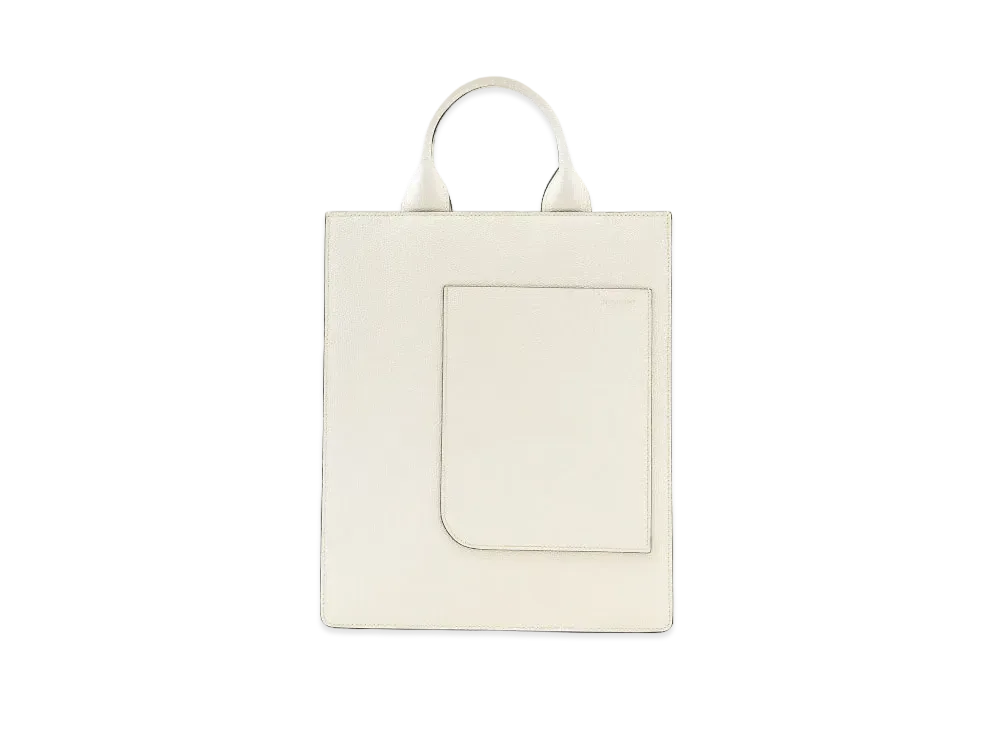 Valextra Boxy Small Tote "White"