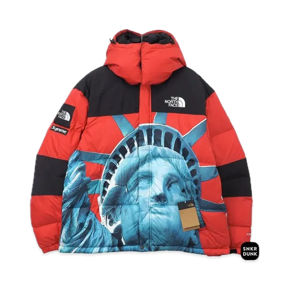 Supreme x The North Face Statue of Liberty Baltoro Jacket "Red"