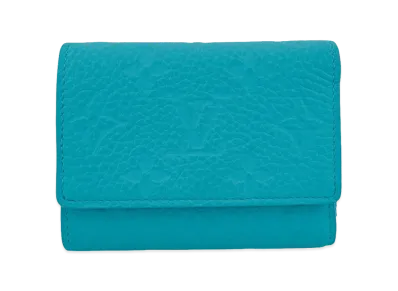 Louis Vuitton Tri-fold Wallet "Blue"