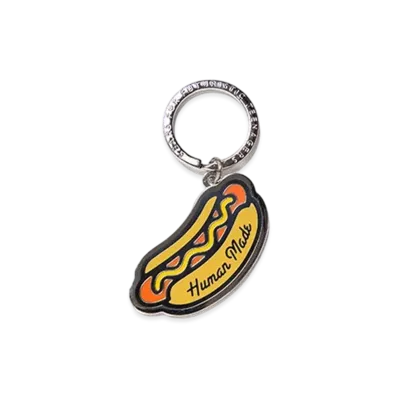 HUMAN MADE HOT DOG KEY CHARM "Yellow"