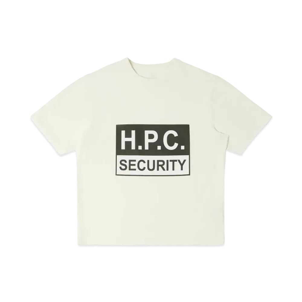 HERON PRESTON H.P.C Security SS Tee "Ivory/Black"