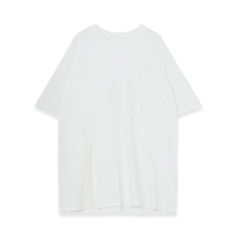 Ground Y Cotton Jersey Jumbo T-Shirt Short Sleeves "White"