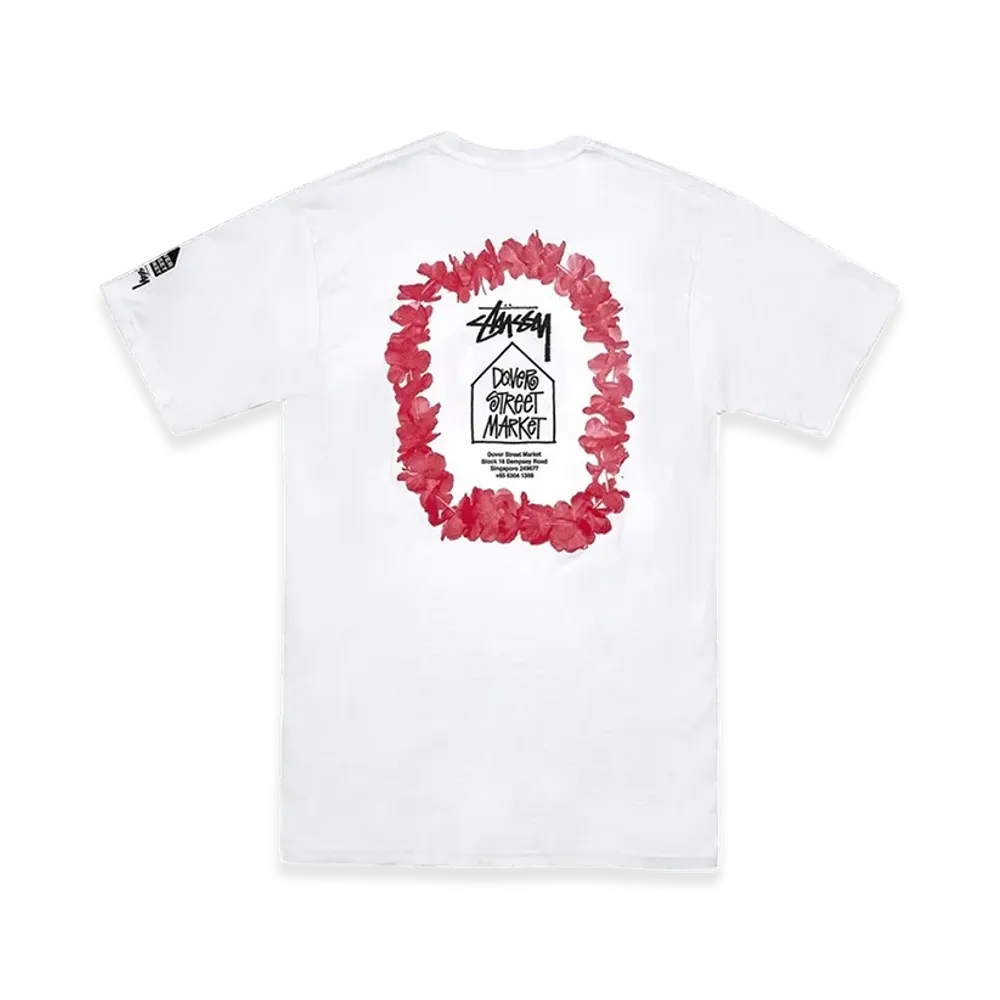 Stussy x DSM Singapore 1st Anniversary Tee "White"