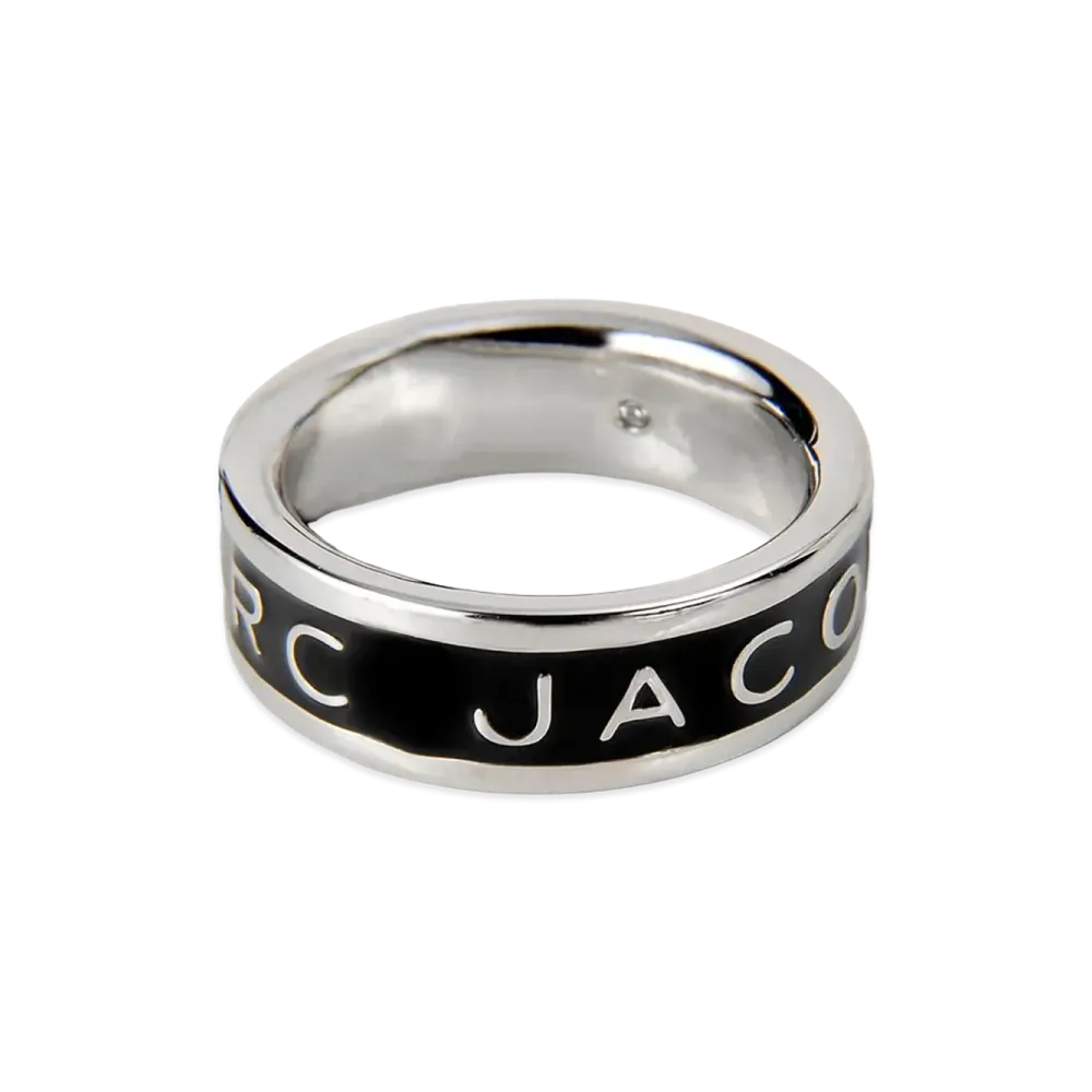 Marc Jacobs Ring "Silver/Black"