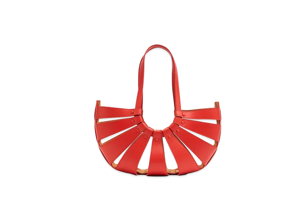 Bottega Veneta Shell "Chili Tomato"