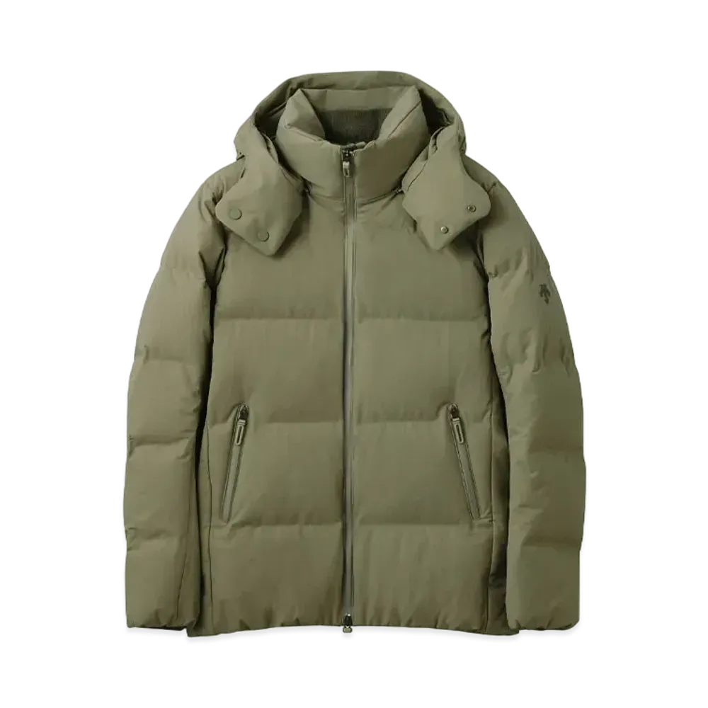 DESCENTE Mizusawa Down Jacket Anchor "Stone Khaki"