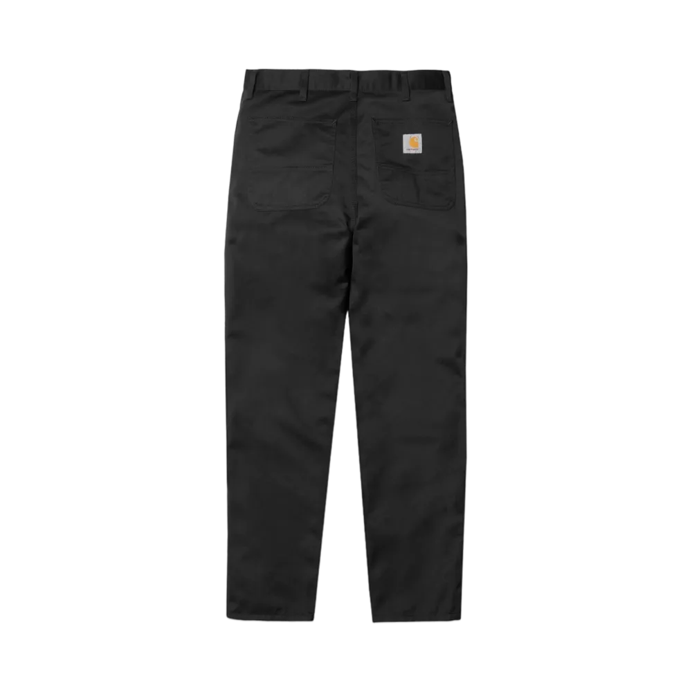 Carhartt WIP Simple Pant "Black(Rinsed)"