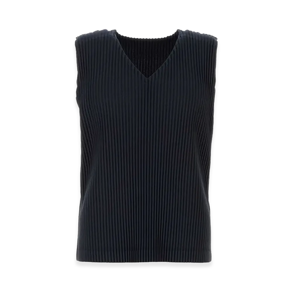 COMME des GARCONS HOMME Polyester Tank Top "Midnight Blue"