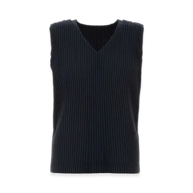 COMME des GARCONS HOMME Polyester Tank Top "Midnight Blue"