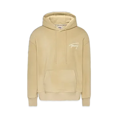 TOMMY JEANS Polar Signature Fleece Hoodie Eu Model "Trench"