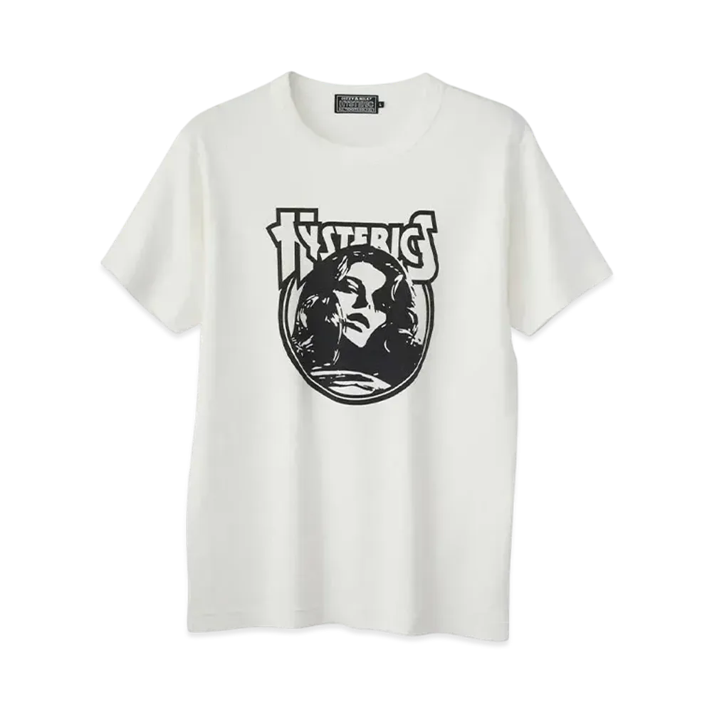 HYSTERIC GLAMOUR Endless Rock T-Shirt "White"