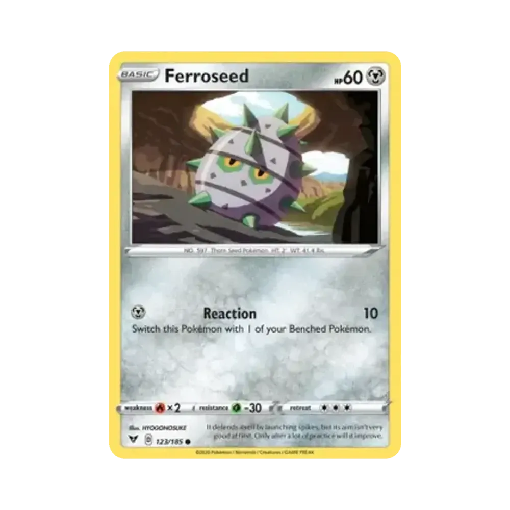 テッシード C [123/185]【英語版】(ソード&シールド「ビビットボルテージ」)