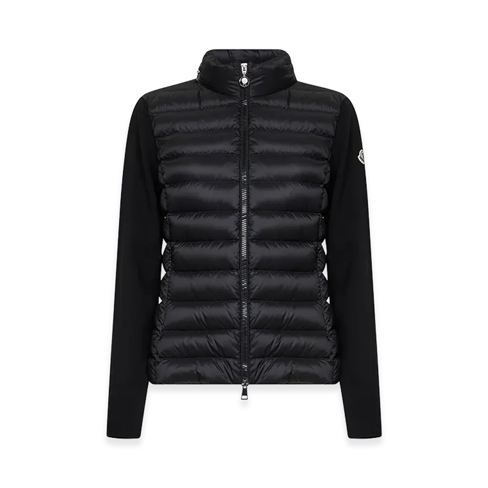 MONCLER Women's Sweaters "Black/Clear Blue"
