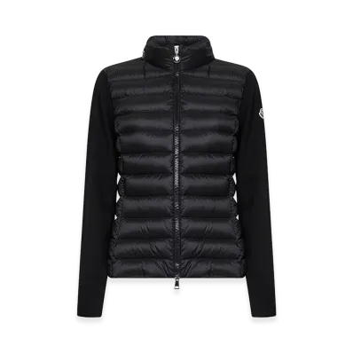 MONCLER Women's Sweaters "Black/Clear Blue"