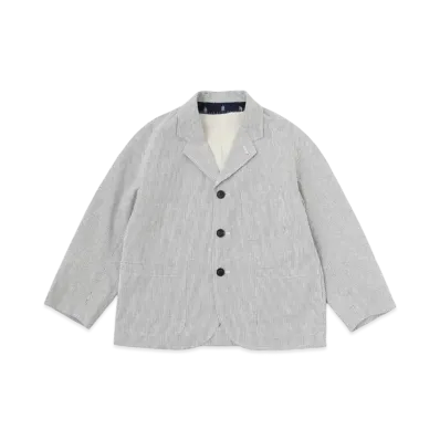 visvim Falkland Blazer Seersucker "Navy"