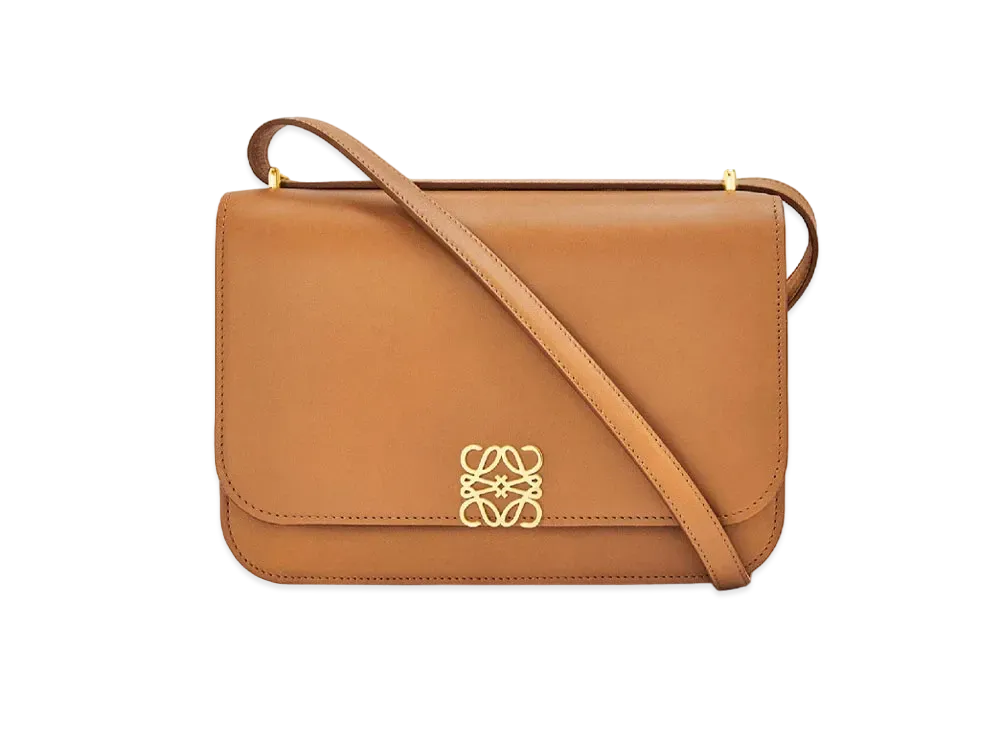 LOEWE Goya Bag In Silk Calfskin "Warm Desert"