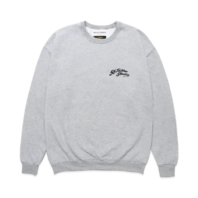 WACKO MARIA 56 TATTOO STUDIO / Sweat Shirt "Gray"