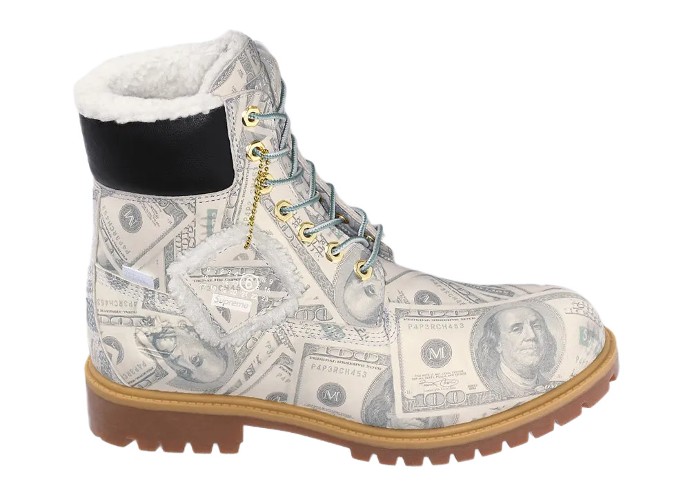 シュプリーム × MM6メゾンマルジェラ × ティンバーランド マネー 6インチ プレミアム ウォータープルーフ ブーツ "マルチカラー"