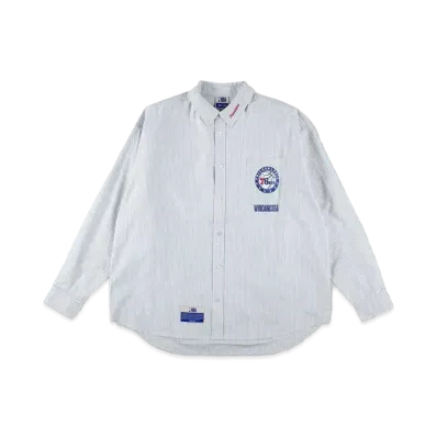 WIND AND SEA x NBA OX Shirt "Philadelphia 76ers"